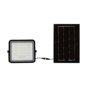 Faretto solare LED V-TAC 6W 6400K 400lm IP65 nero