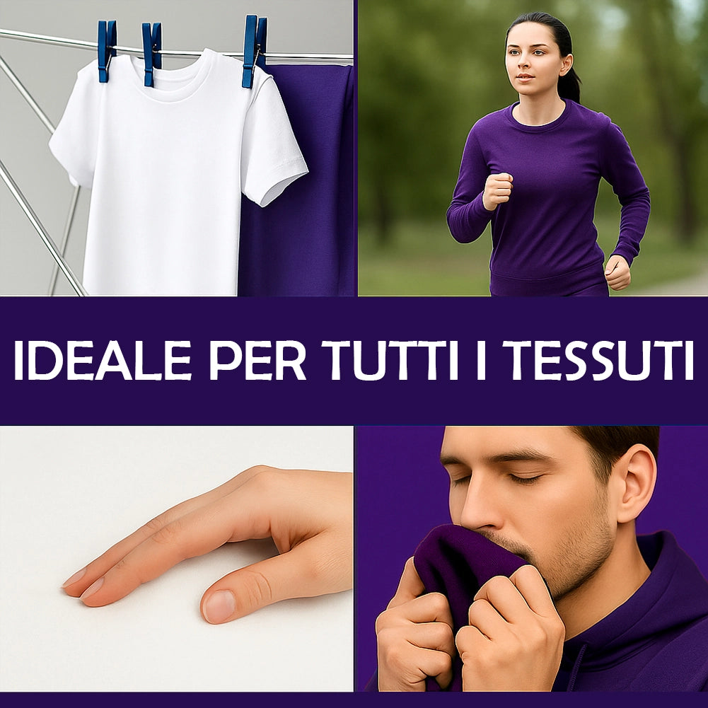 AIR FRESH Cristalli Profumati Lavanda per Lavatrice e Aspirapolvere 6 x 275 gr