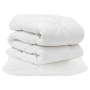 Set di Piumoni con cuscino 2 pz | Duvet Bianco Microfibra