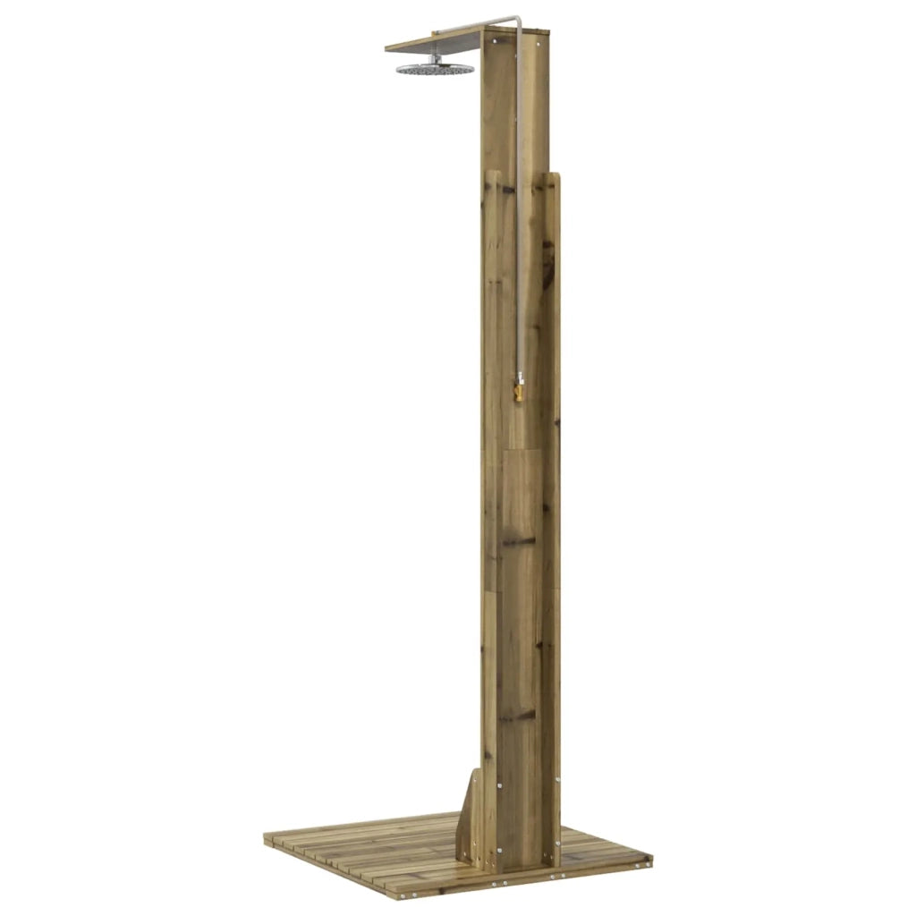 Doccia da esterno 214,5 cm Naturale 886347