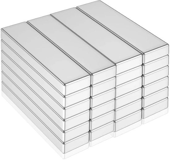 24 pezzi di magneti forti piccoli, 30x10x3mm magneti neodymium magneti magneti extra forti per lavagne magnetiche, magneti pannelli adesivi magneti per cucina, ufficio, lavagna bianca