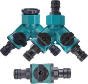 Set di connessione idraulica / Distributore di connessione idraulica - MATERIALI DI ALTA QUALITÀ - Pezzi di connessione idraulica per tubi da giardino.