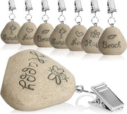 Clip pesi per tovaglia da tavolo pesanti in plastica con steatite love happy beach sunshine clip per tovaglia da tavolo 8 pezzi