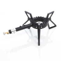 Fornello a gas da esterno 10,5 kW Campeggio Tubo 1,5m Regolatore pressione 28mbar Italia