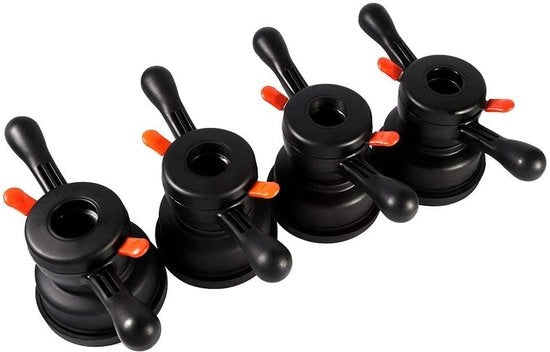 Strumento per bilanciare pneumatici professionale - chiusura rapida - 4 dimensioni - attrezzo per cambiare pneumatici - materiale in plastica durevole - resistente alla corrosione - attrezzo per cambiare pneumatici