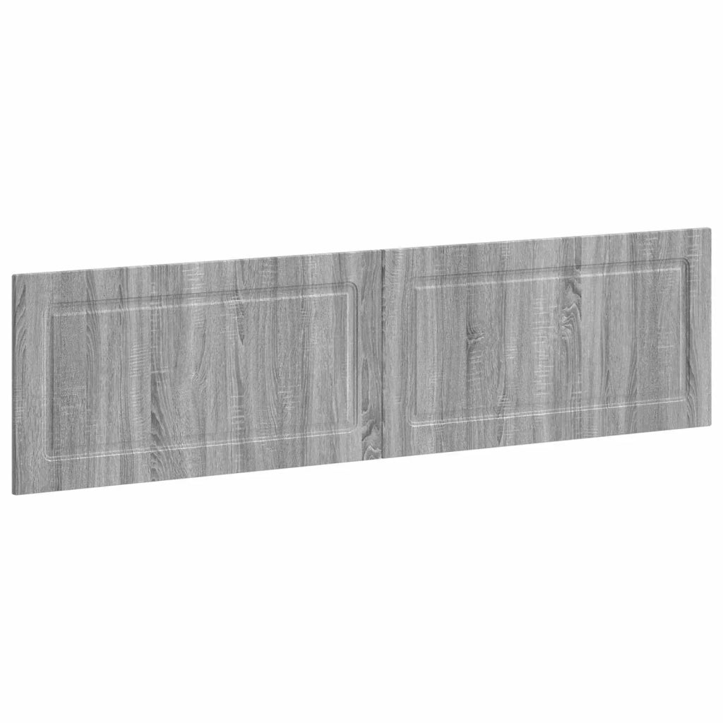 Testiera da Muro UTRECHT Sonoma grigio Legno ingegnerizzato 897811