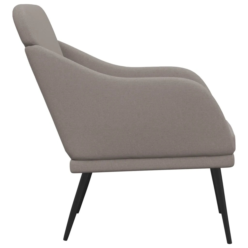 Poltrona Tortora 63x76x80 cm in Tessuto