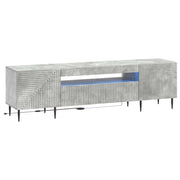 Mobile TV LED Grigio Cemento Legno ingegnerizzato 896908