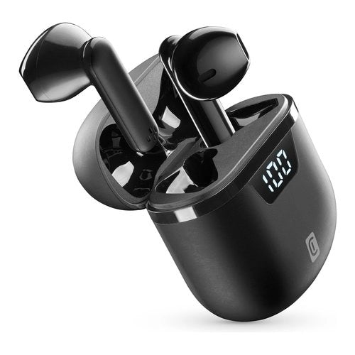 Cellularline seek pro auricolari senza fili con custodia di ricarica - BTSEEKPROTWSK