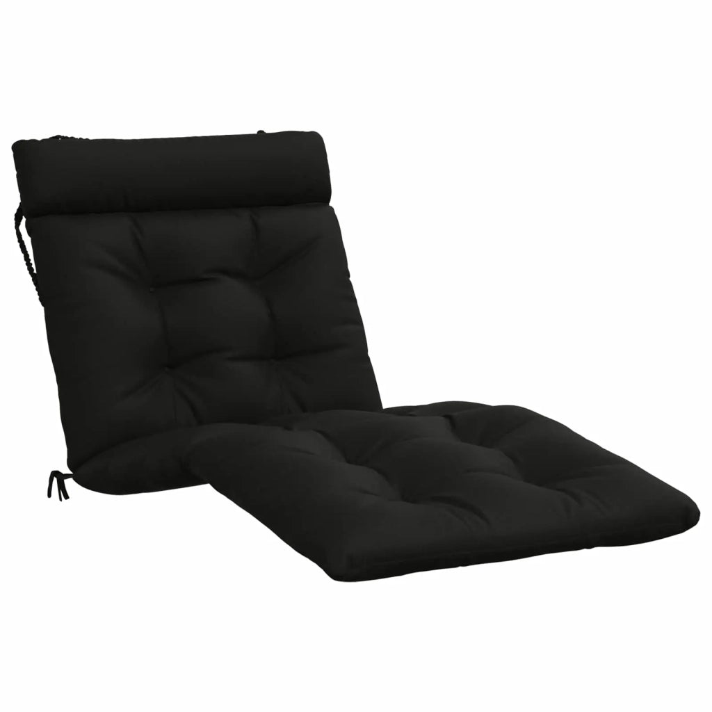 Cuscino per Lettino VIANEN 100% Poliestere Nero 200 x 70 x 8 cm 953921
