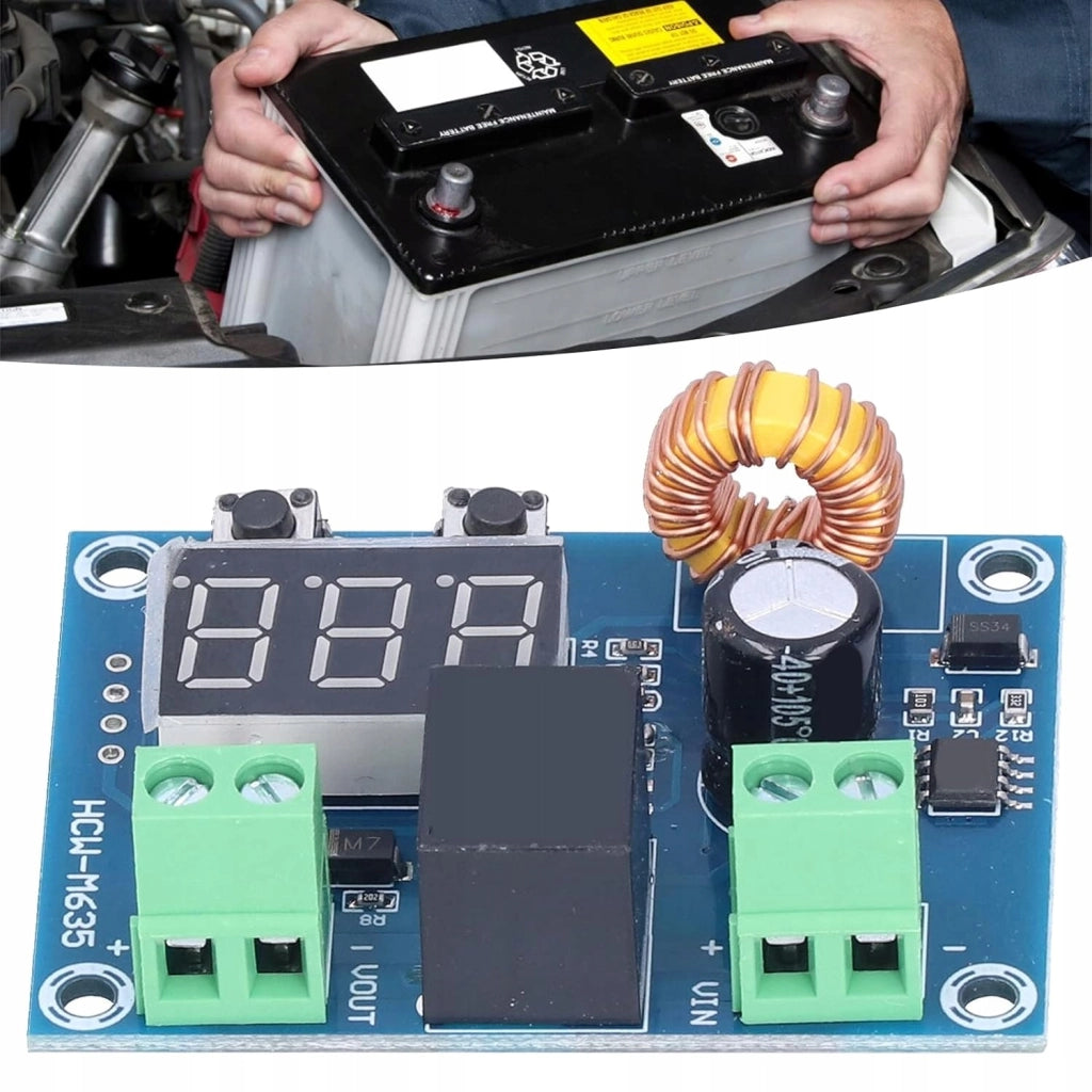 Protezione Scarica Batteria XH-M609 DC – 12/24V | Ingresso 8-36V, Carico Max 20A