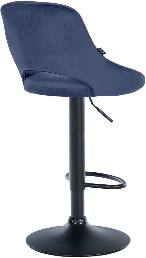 Set di 2 sgabelli da bar Milet velluto B 1