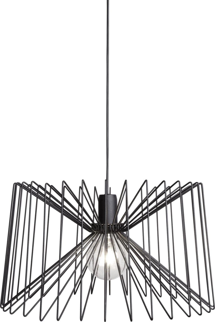 Lampadario Nowodvorski Ness nero metallo Ø46cm E27 6768