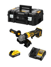 Mini-Smerigliatrice DeWALT DCG404H1T (1 x 5,0 Ah Powerstack + DCB1104 + TSTAK II)