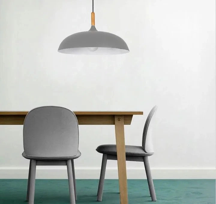 Lampada Da Soffitto Anzo Grigia