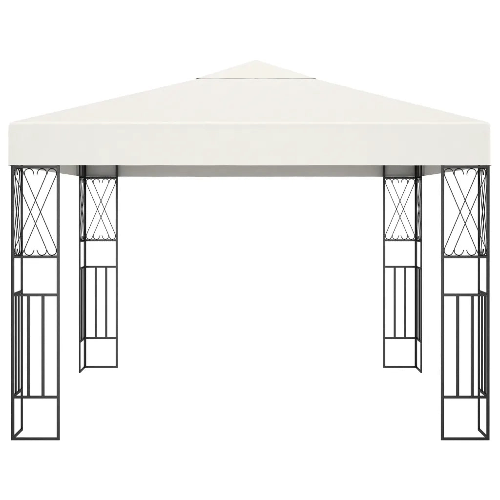 Gazebo 3x3 m Crema in Tessuto cod mxl 65914