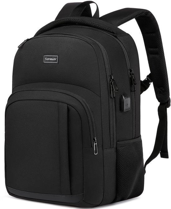 Zaino per Studenti, Borsa per Ragazzi Ragazze Adolescenti, Zaino per Uomini Donne con Porta Laptop, Zaino per Giorno con Alimentatore USB 35L