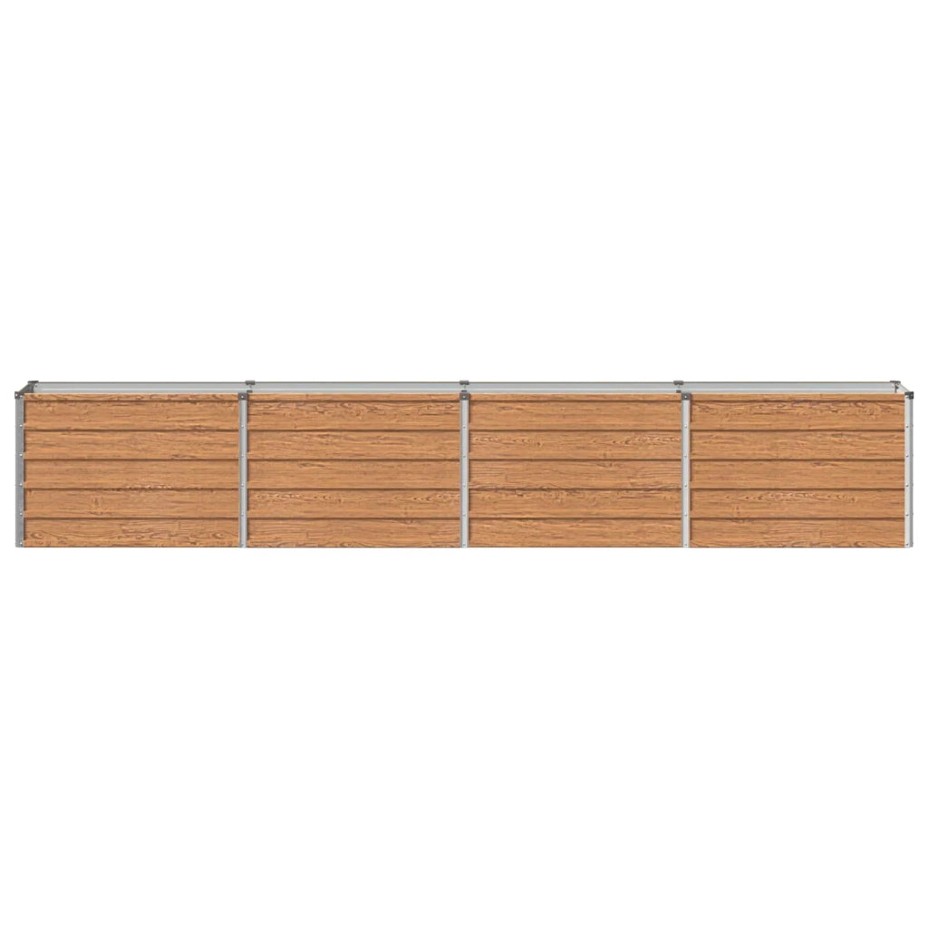 Letto rialzato da giardino Marrone legno 320 x 40 x 55 cm 8006262