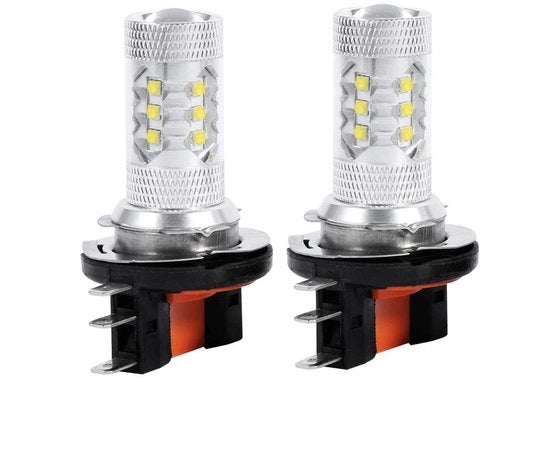 Fari di testa LED - 80W - Illuminazione chiara - 2 pezzi - Adatto per diversi veicoli