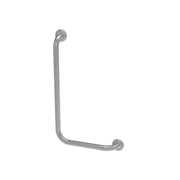 Maniglia verticale sinistra cm 35x65 inox lucido per bagni disabili ed anziani