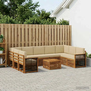 Set divani Legno di Acacia Massello 3384864