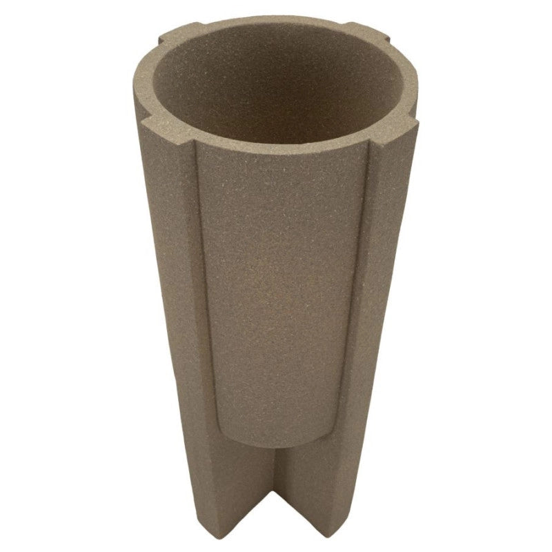 Porta Vaso Da Esterno Moai cm ø 42x101 (apertura cm ø 34)