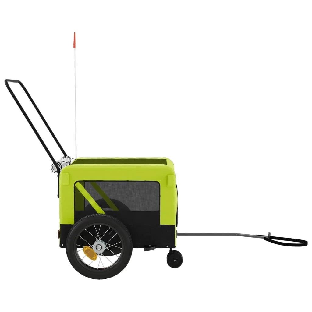 Rimorchio/carrello per animali domestici verde 02_0044288
