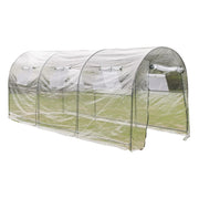Serra da giardino 450x190x200 cm in plastica per giardinaggio 1602006