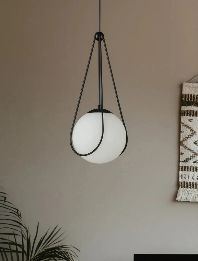 Lampada Da Soffitto APP1792-1CP 20cm Black