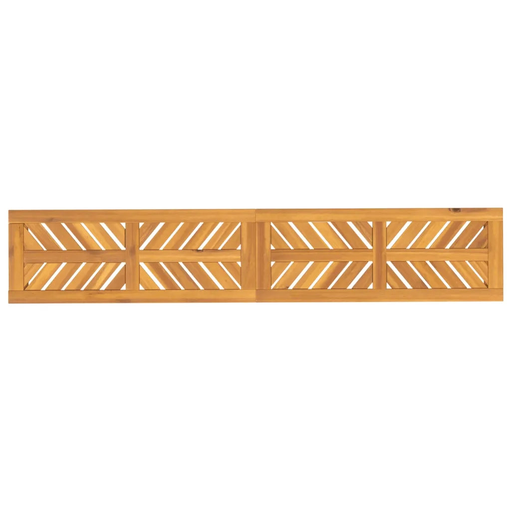 Panca da Corridoio-Sgabello-Panca da esterno 180 cm in Legno Massello di Acacia