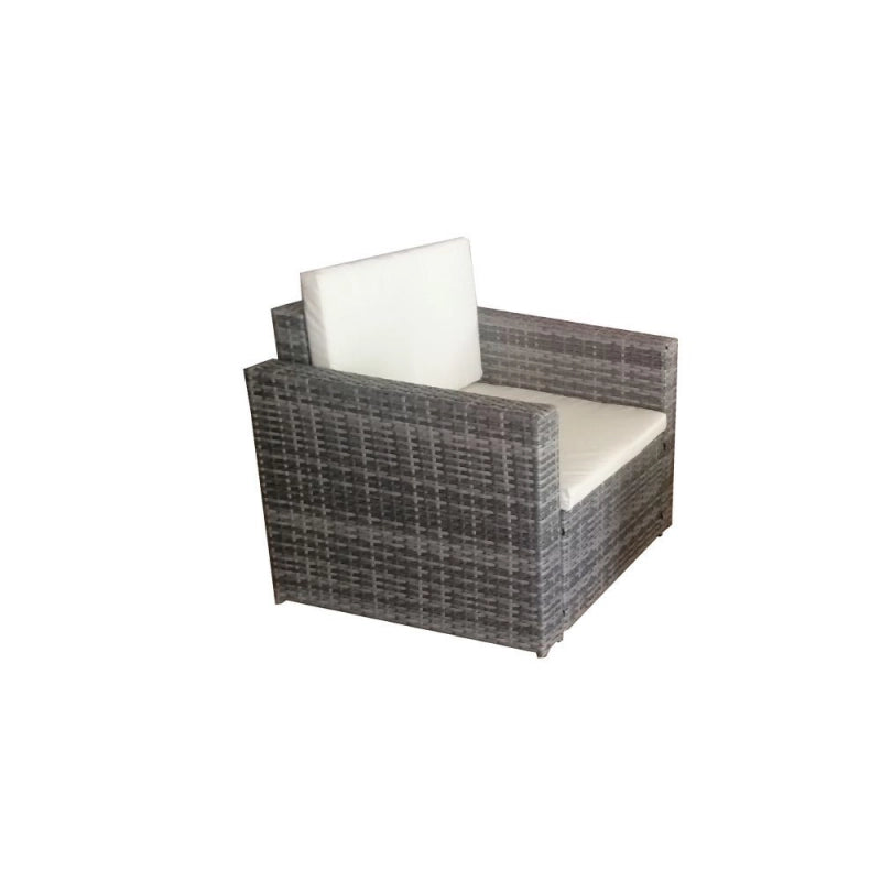 Salotto da giardino WRS066G rattan grigio WRS066G
