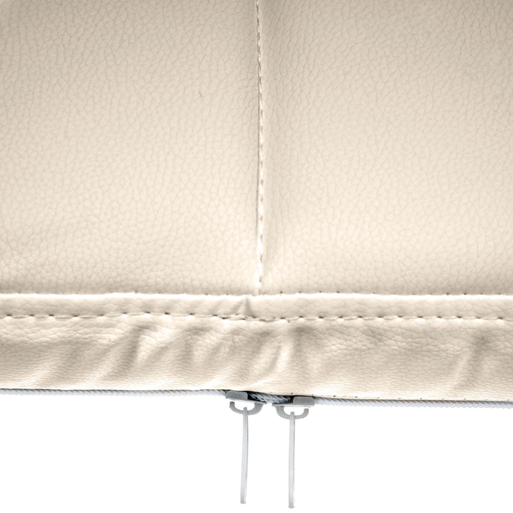 Sedia Visitatore Canada B in Similpelle crema