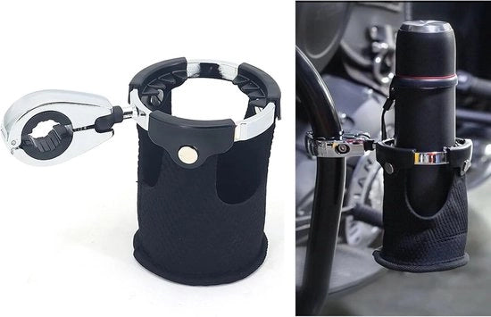 Motorettore Universale - Adatto per 22MM/25MM/32MM Sturi - Con Sfera Rotante a 360° - Per Harley - Auto - Bicicletta - Kayak - ATV - UTV - Barca - Sedia a Rotelle e Rollator