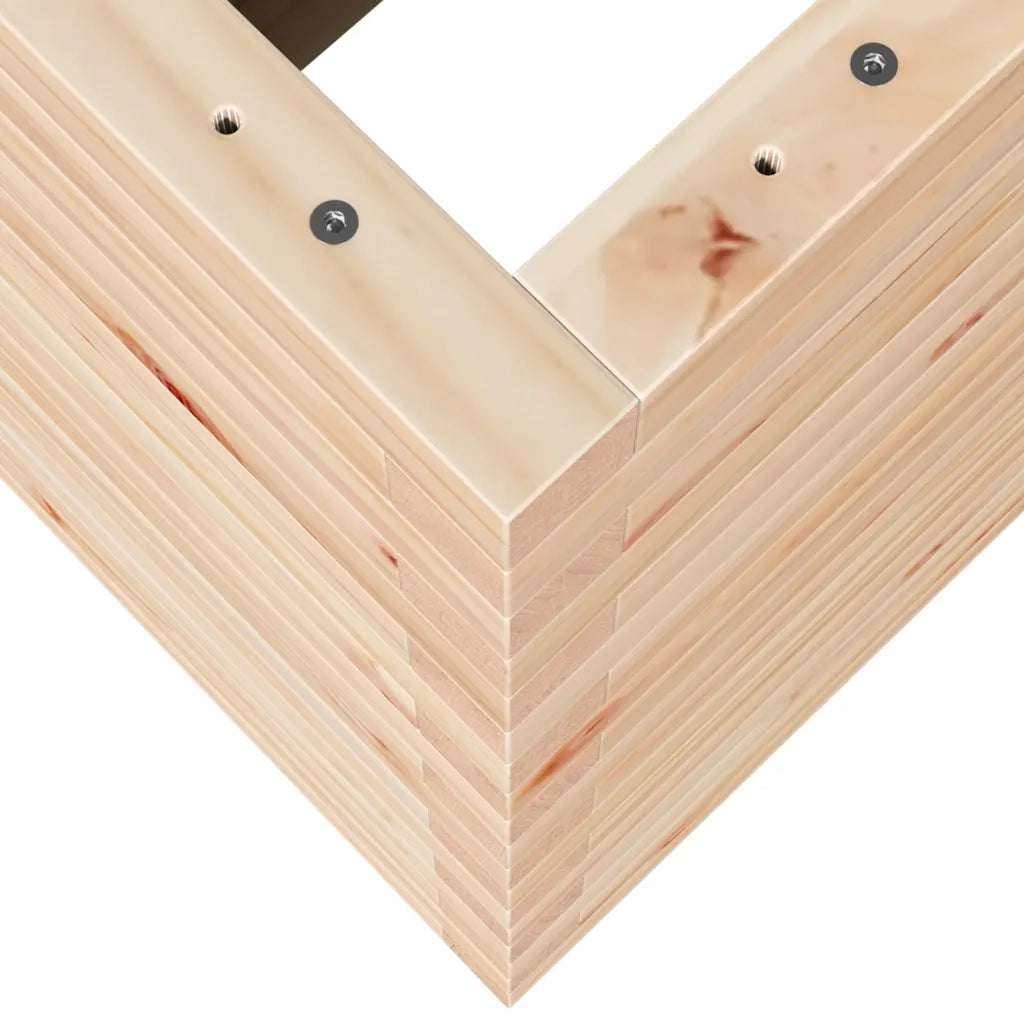 Fioriera da Giardino 70x40x68,5 cm in Legno Massello di Pino 3282484