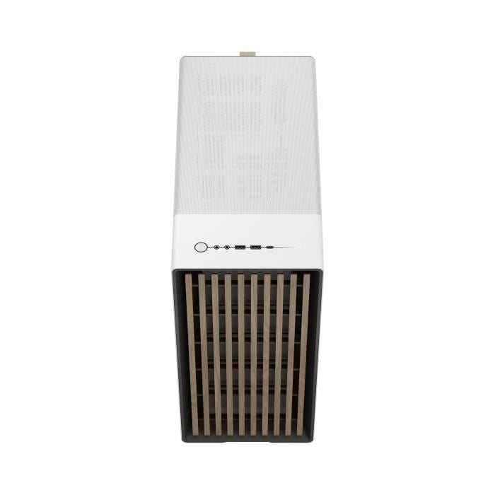 Case per PC - Design frattale - North Chalk White TG Clear Tin