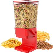 Dispensatore di cibo secco e granuli per animali domestici - capacità 5 l - per muesli e cibo secco per cani e gatti - colazione per la cucina - CR502.