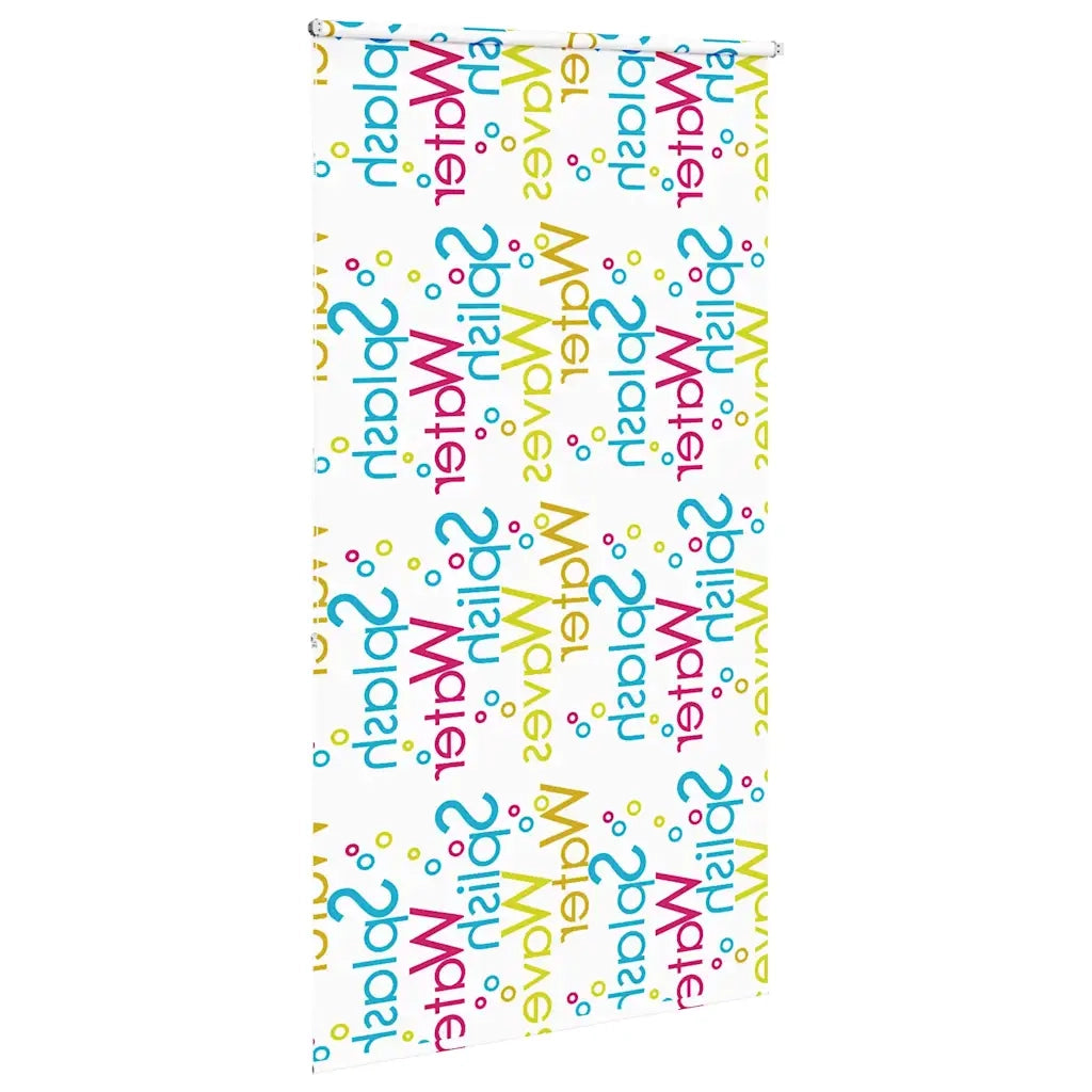 Tenda a Rullo Doccia 140x240 cm Larghezza Tessuto 136 cm 4014917