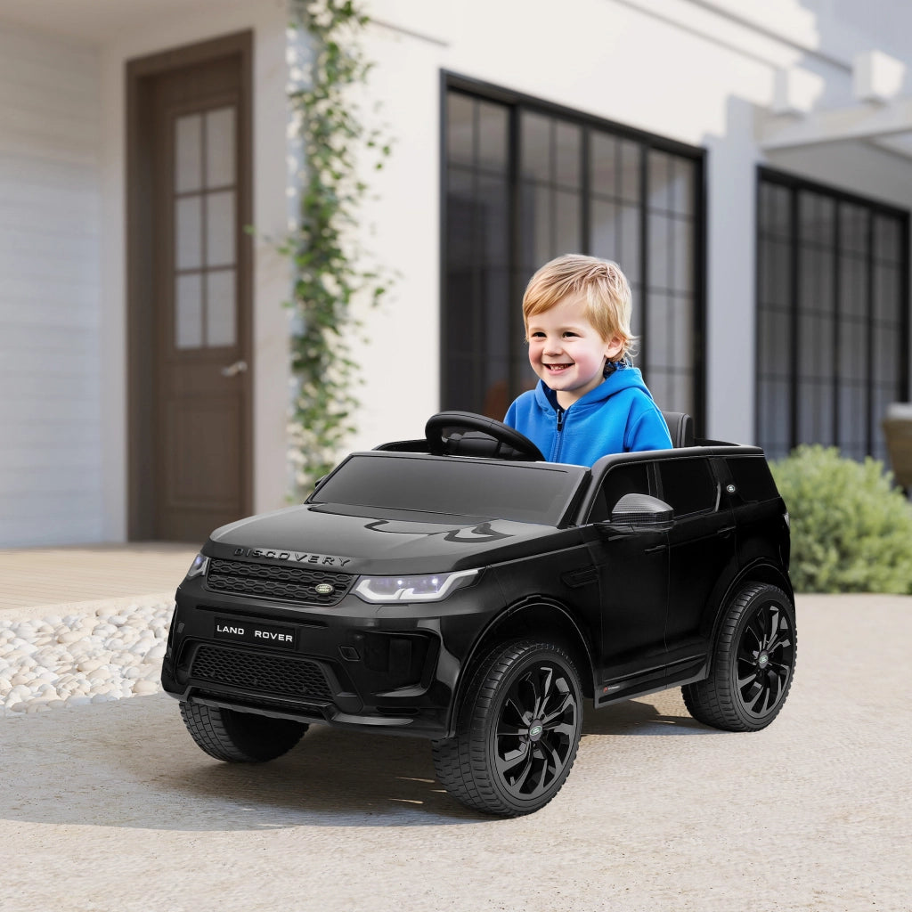 Auto Elettrica per Bambini ¨C zephmum ¨C Nero con Telecomando, Luci LED, Musica