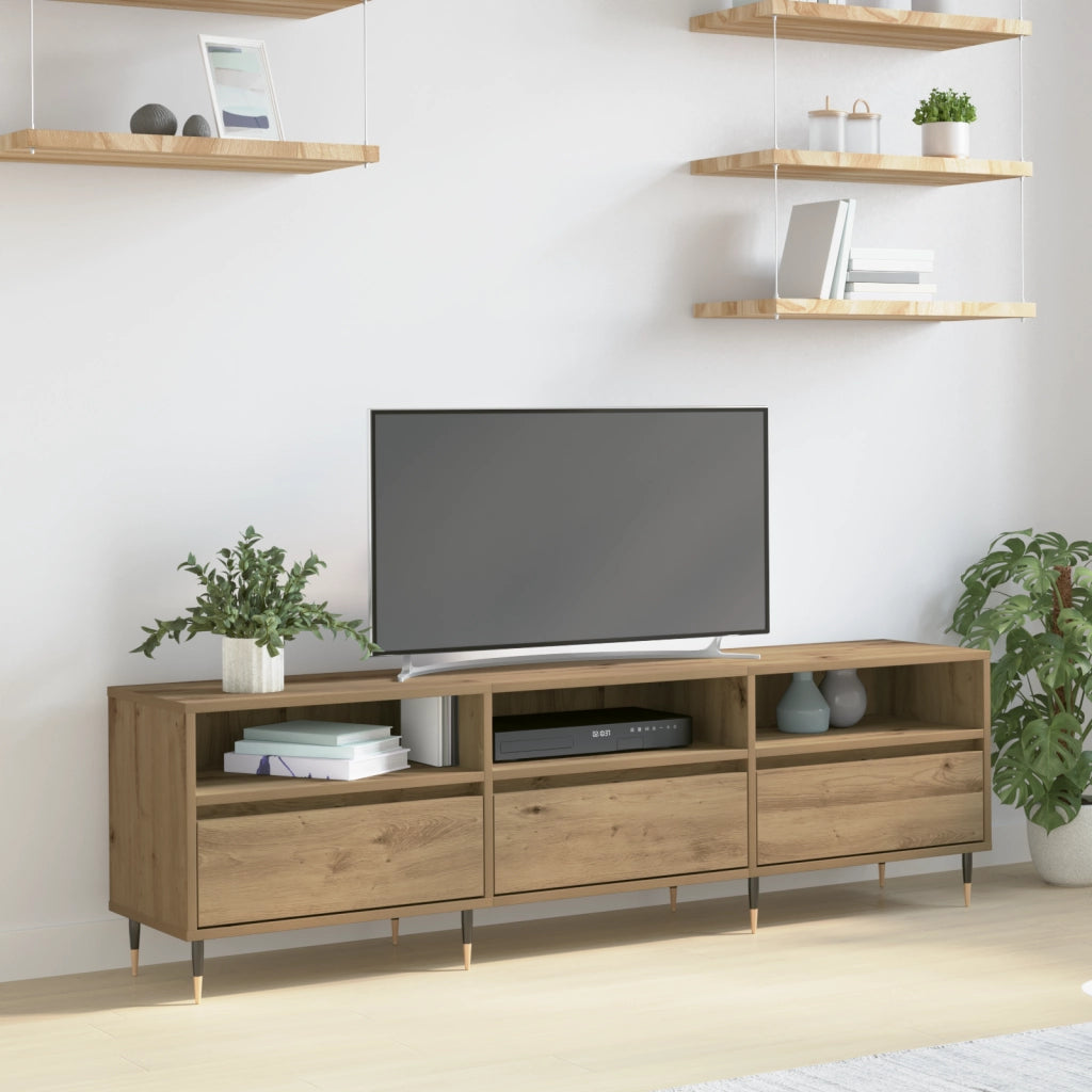 Mobile TV Rovere 150x30x44.5 cm Legno