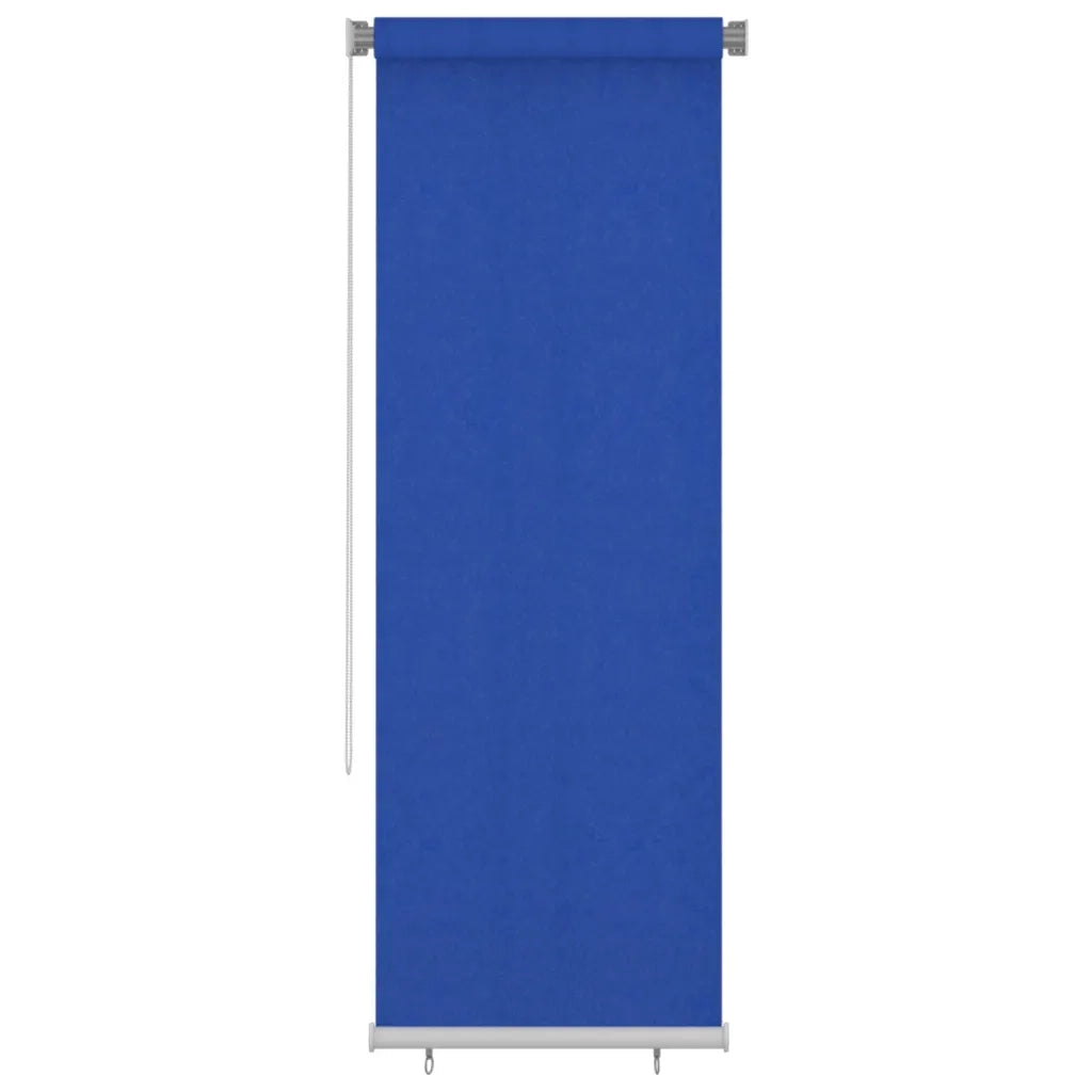 Tenda a Rullo per Esterni 80x230 cm Blu HDPE