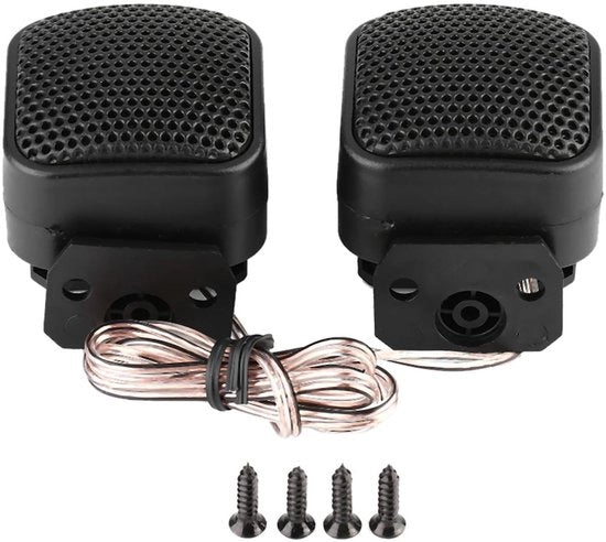 Autoluidspreker 500 W - Forma Quadrata Compatta - Lunga Durata e Chiara Riproduzione