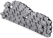 Catena di collegamento in acciaio inossidabile - 415-110L - Per motociclette da 49cc/60cc/66cc/80cc - Motocross - ATV - Resistente alle scosse - Catena per motociclette