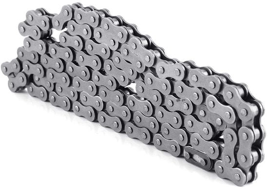 Catena di collegamento in acciaio inossidabile - 415-110L - Per motociclette da 49cc/60cc/66cc/80cc - Motocross - ATV - Resistente alle scosse - Catena per motociclette