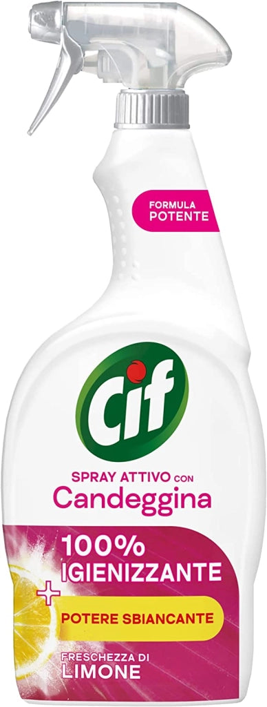 CIF GREENACTIVE SPRAY ANTICALCARE AL LIMONE IN FORMATO DA 650 ML