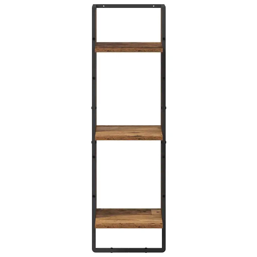 Scaffale da parete Legno vecchio 30 x 25 x 100 cm
