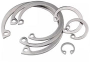Assortimento di Circlips (10 pezzi) in Acciaio Inossidabile per Borgring Esterno