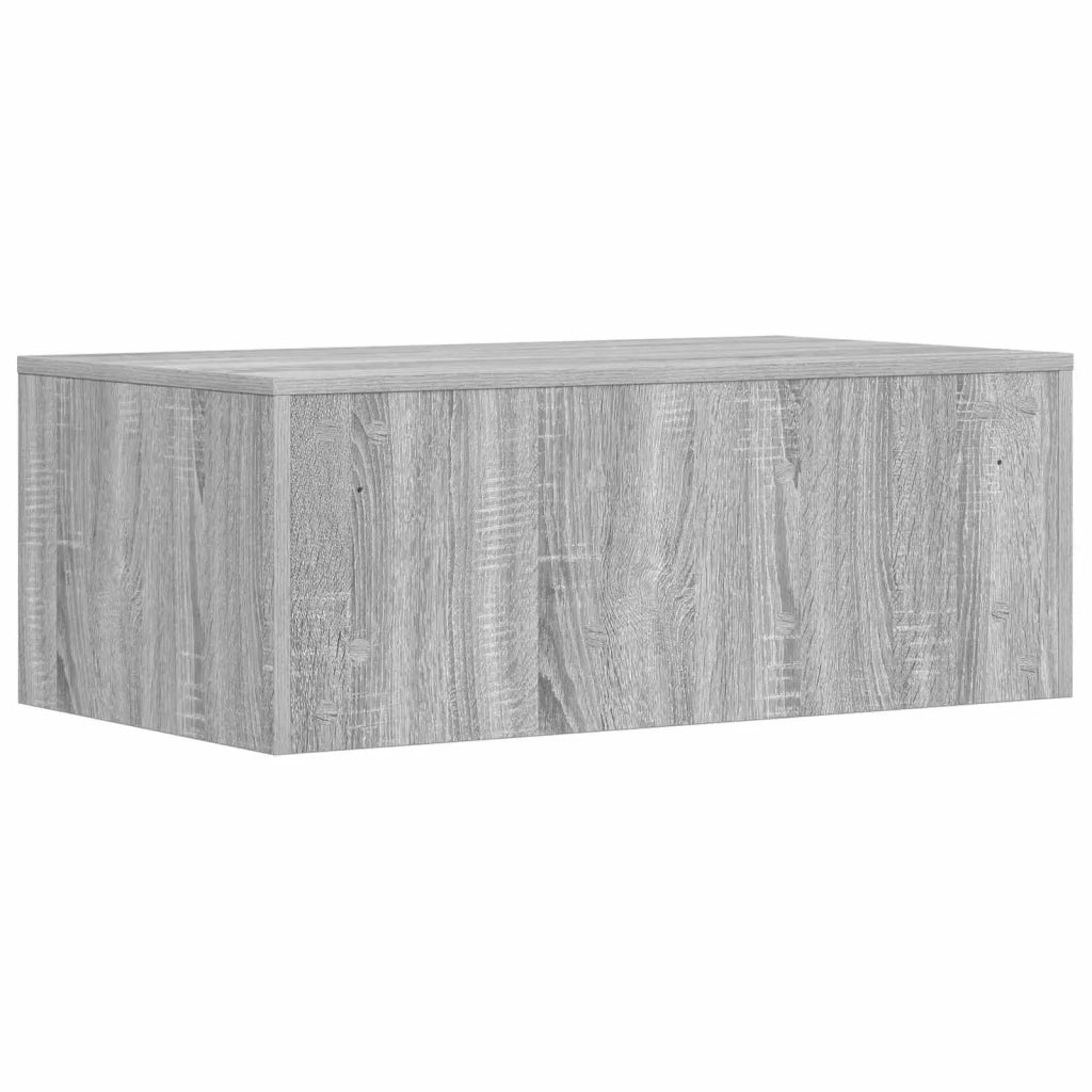 Scrivania a parete Grigio Sonoma Legno ingegnerizzato 891397