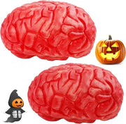 Simulazione del Cervello Umano in Latex - Decorazione di Halloween per Casa, Ufficio, Club, Bar, Casa dei Sogni - Set a 2 pezzi