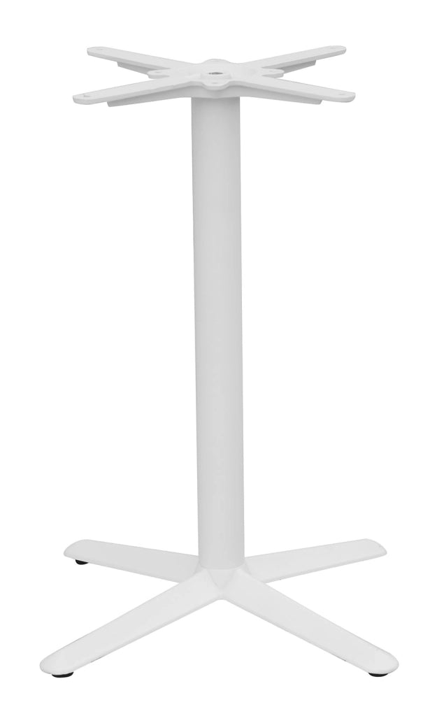 Base per ombrelloni in ghisa e acciaio Greenwood Colore: Bianco, Materiale: Ghisa e Acciaio