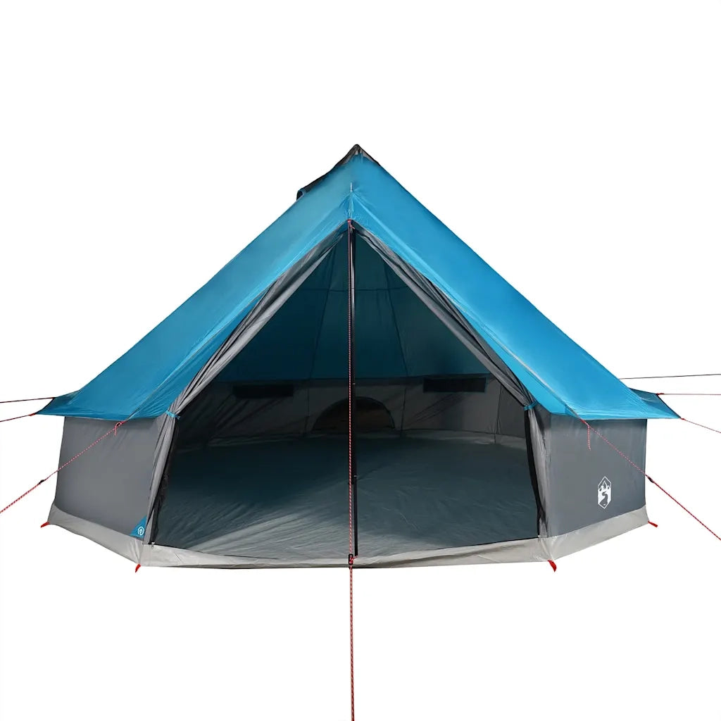 Tenda Familiare Tipi per 6 Persone Blu Impermeabile